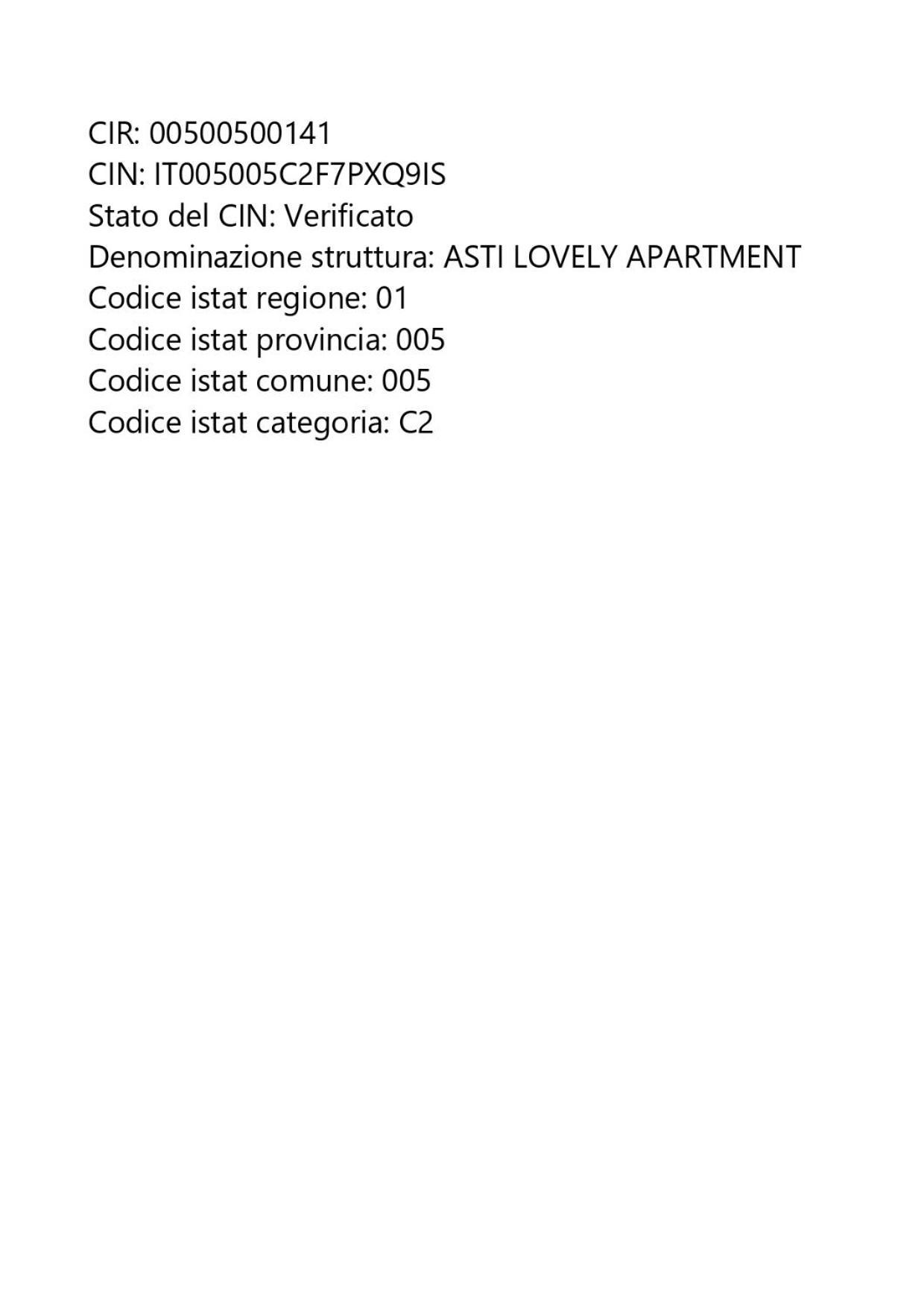 Asti Lovely Apartment Esterno foto